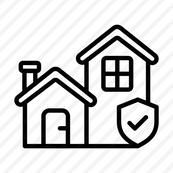 Home, House, Building, Insurance, Shield preview