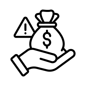 Money, Scam, Fraud, Financial, Investment icon