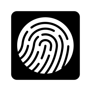 Biometric, Fingerprint, Scanning, Recognition, Identification icon