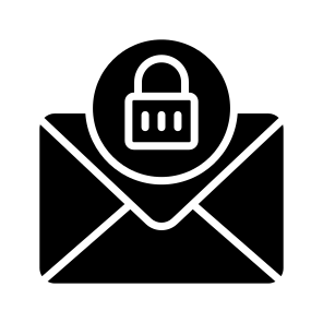 Email, Mail, Communication, Lock, Communication icon