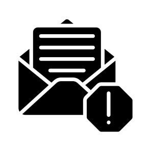 Fake, Email, Fraudulent, Message, Scam icon