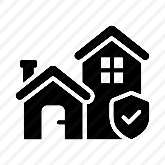Home, House, Building, Insurance, Shield preview