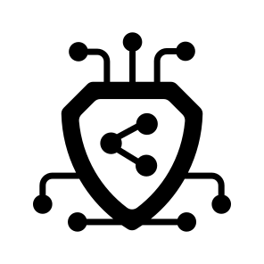Network, Nodes, Digital, Online, Connection icon