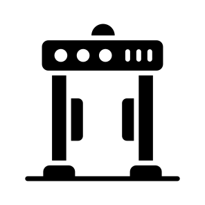 Security, Gate, Checkpoint, Terminal, Gateway icon