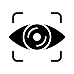 Security, Safety, Protection, Eye, Scan icon