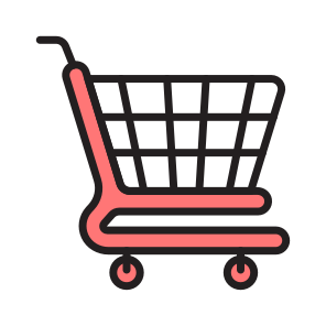 Cart, Trolley, Handcart, Pushcart, Grocery icon