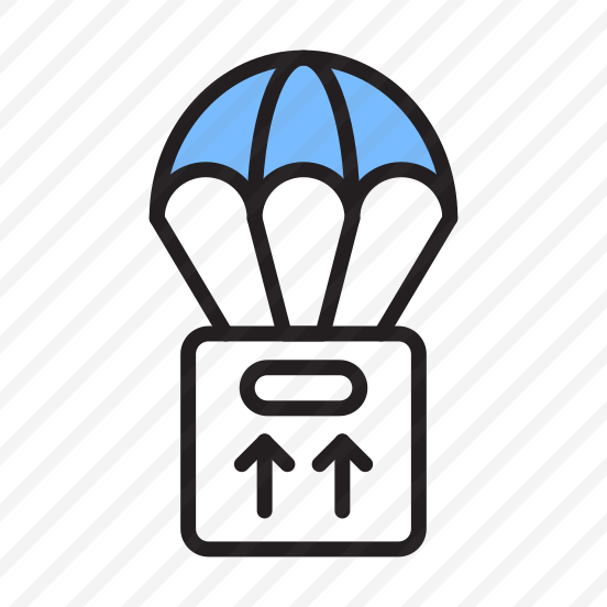 Dropping, Parachute, Order, Logistics, Freight preview