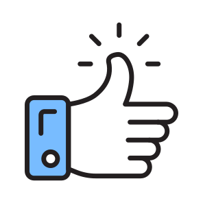 Like, Approval, Feedback, Response, Praise icon