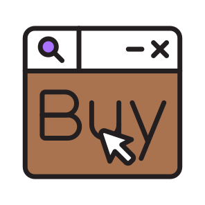 Online, Click, Cursor, Website, Webpage icon