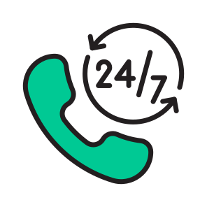 Support, Helpline, Hotline, Contact, Service icon