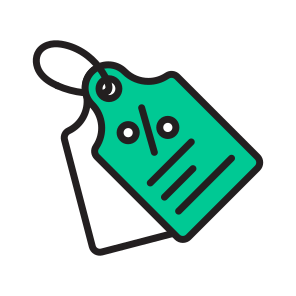 Tag, Deduction, Sale, Offer, Price icon