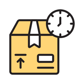 Time, Logistics, Freight, Cargo, Shipping icon