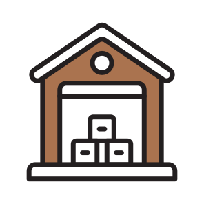 Warehouse, Storehouse, Depot, Storage, Storeroom icon