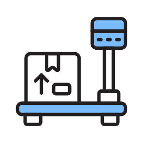 Warehouse, Weight, Scale, Machine, Logistics icon