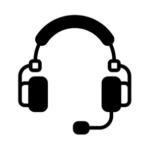 Headset, Headphones, Headwear, Listening, Device icon