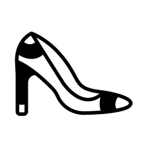 Heel, Shoe, Stiletto, Sandal, Slingback icon