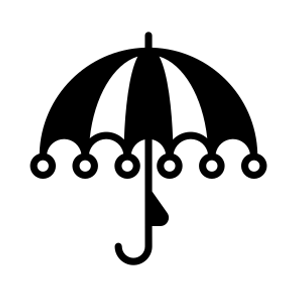 Umbrella, Parasol, Sunshade, Shade, Protection icon