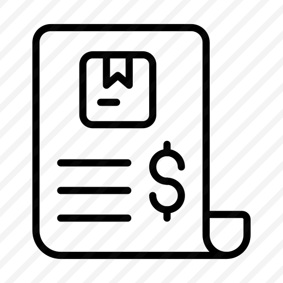Logistics, Freight, Cargo, Invoice, Receipt preview