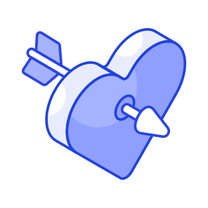 Cupid, Heart, Love, Affection, Passion icon