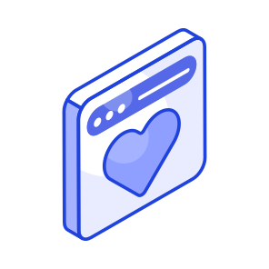 Dating, Romantic, Romance, Love, Webpage icon