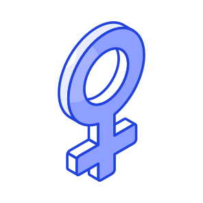 Female, Gender, Symbol, Women, Inheritance icon