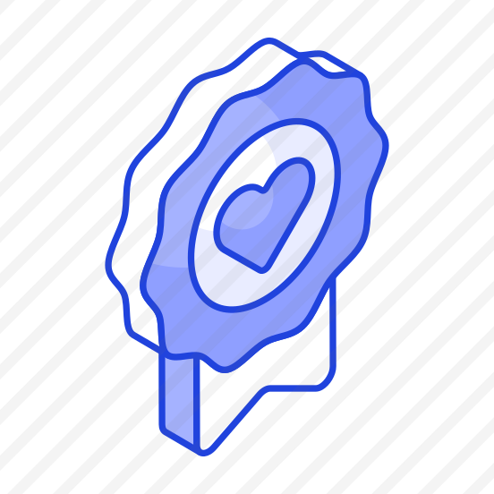 Heart, Love, Affection, Badge, Emblem preview