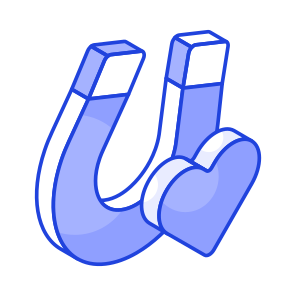 Love, Attraction, Force, Allure, Lodestone icon