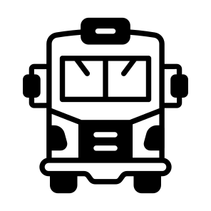 Bus, Vehicle, Transport, Conveyance, Transit icon