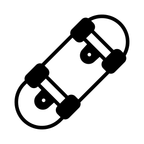 Skateboard, Longboard, Board, Trickboard, Skate icon