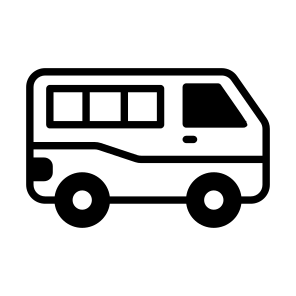 Van, Bus, Minivan, Vehicle, Transport icon