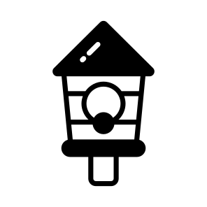 Birdhouse, Aviary, Birdhome, Shed, Shelter icon