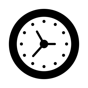 Clock, Watch, Time, Timekeeper, Timepiece icon