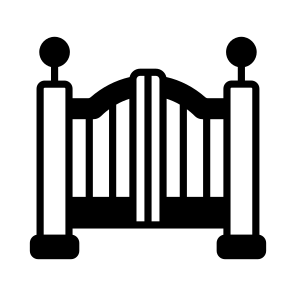 Gate, Gateway, Door, Doorway, Entrance icon