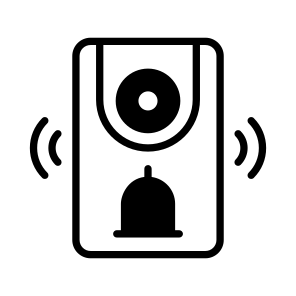Smart, Bell, Doorbell, Ringer, Device icon