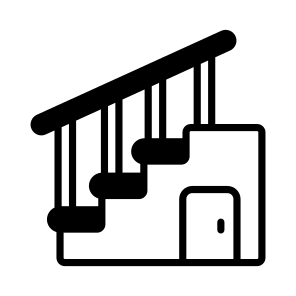 Staircase, Stairs, Steps, Renovation, Railing icon