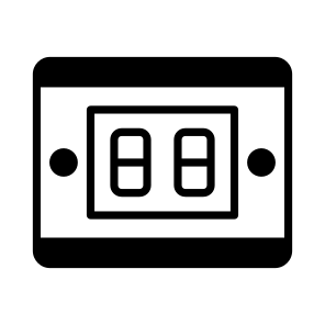 Switchboard, Switches, Outlet, Power, Board icon