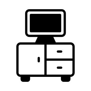 Tv, Table, Drawer, Desk, Wooden icon