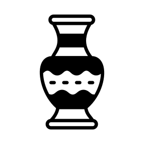 Vase, Ceramic, Pottery, Exhibition, Decor icon
