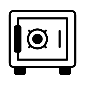 Vault, Locker, Safe, Strongbox, Storage icon