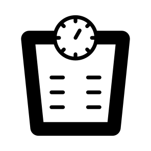 Weight, Scale, Obesity, Measurement, Machine icon