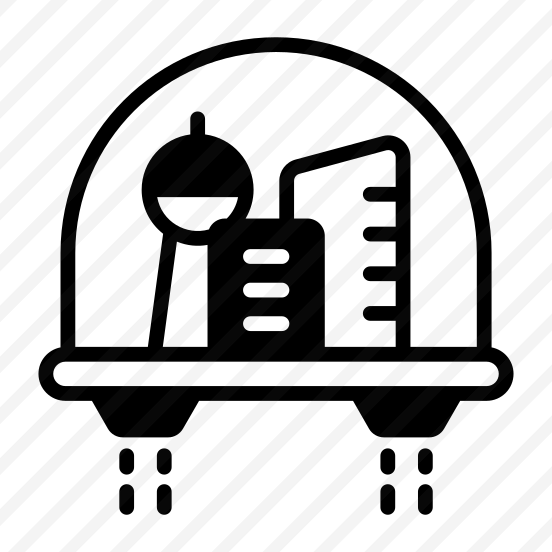 Floating City, Space Habitat, Orbital City, Floating Settlement, Space Colony, preview
