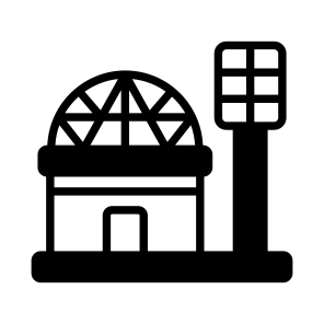 Life Dome, Habitat Dome, Space Shelter, Survival Dome, Bio Dome, icon