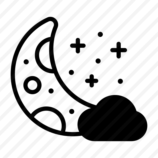 Lunar, Moon, Crescent, Space, Astrophysics preview