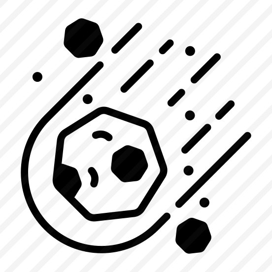 Space Rock, Asteroid, Fireball, Cosmic Stone, Rocky Object, preview