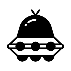 Ufo, Abduction, Flying Saucer, Alien Craft, Alien Spaceship icon