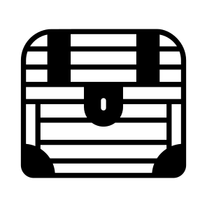 Box, Chest, Wealth, Treasure, Container icon