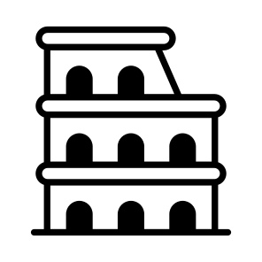 Colosseum, Architecture, Landmark, Monument, Building icon