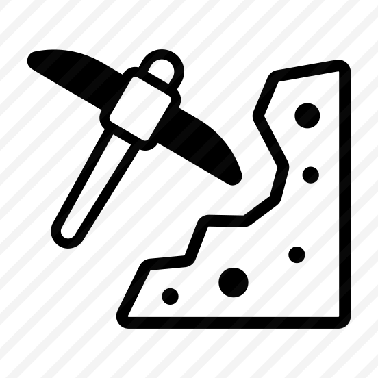 Mining, Extracting, Digging, Pickaxe, Mountain preview