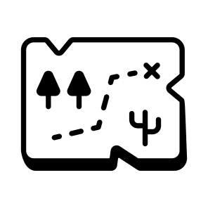 Paper, Map, Route, Ancient, Paper icon