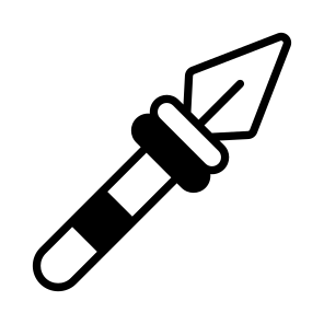 Spear, Harpoon, Weapon, Tool, Historic icon